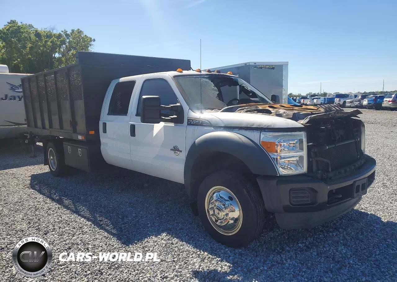 2016 Ford F450 Super Duty Flatbed Truck VIN:1FD0W4GT1GEA93268 - 4