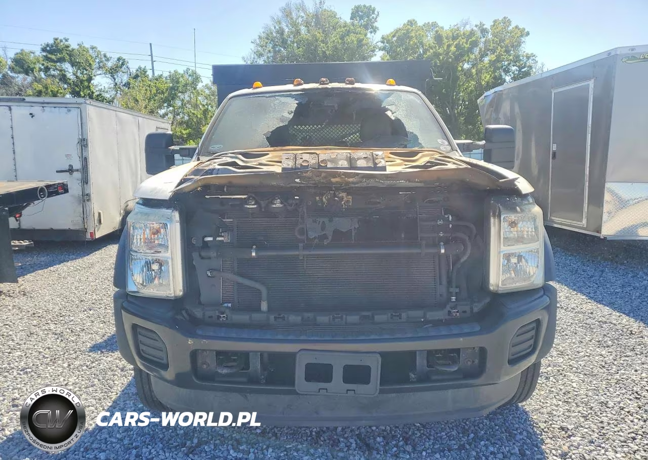 2016 Ford F450 Super Duty Flatbed Truck VIN:1FD0W4GT1GEA93268 - 5