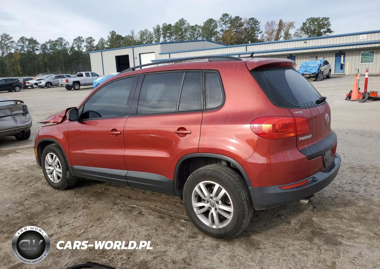 2016 Volkswagen Tiguan S VIN:WVGAV7AX7GW033400 - 2