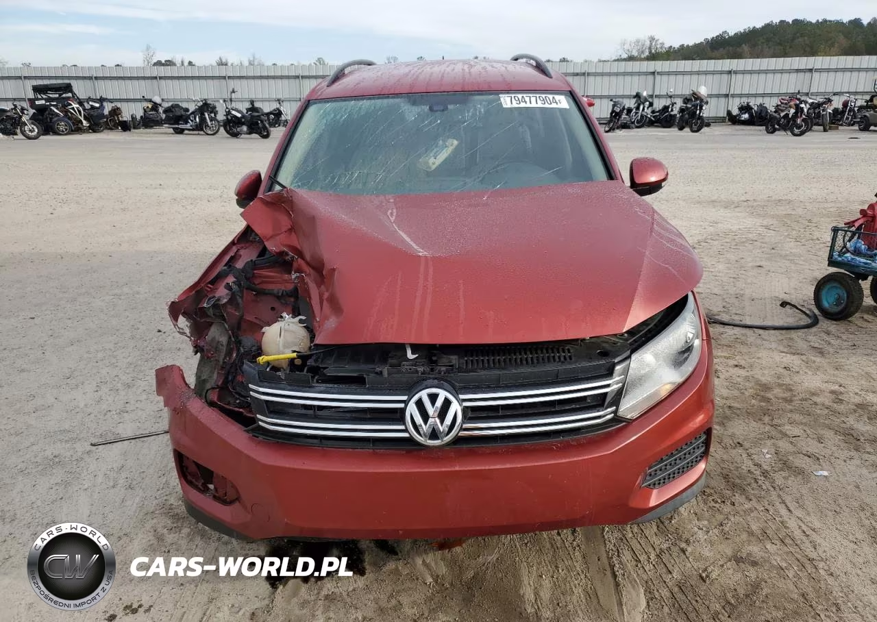 2016 Volkswagen Tiguan S VIN:WVGAV7AX7GW033400 - 5