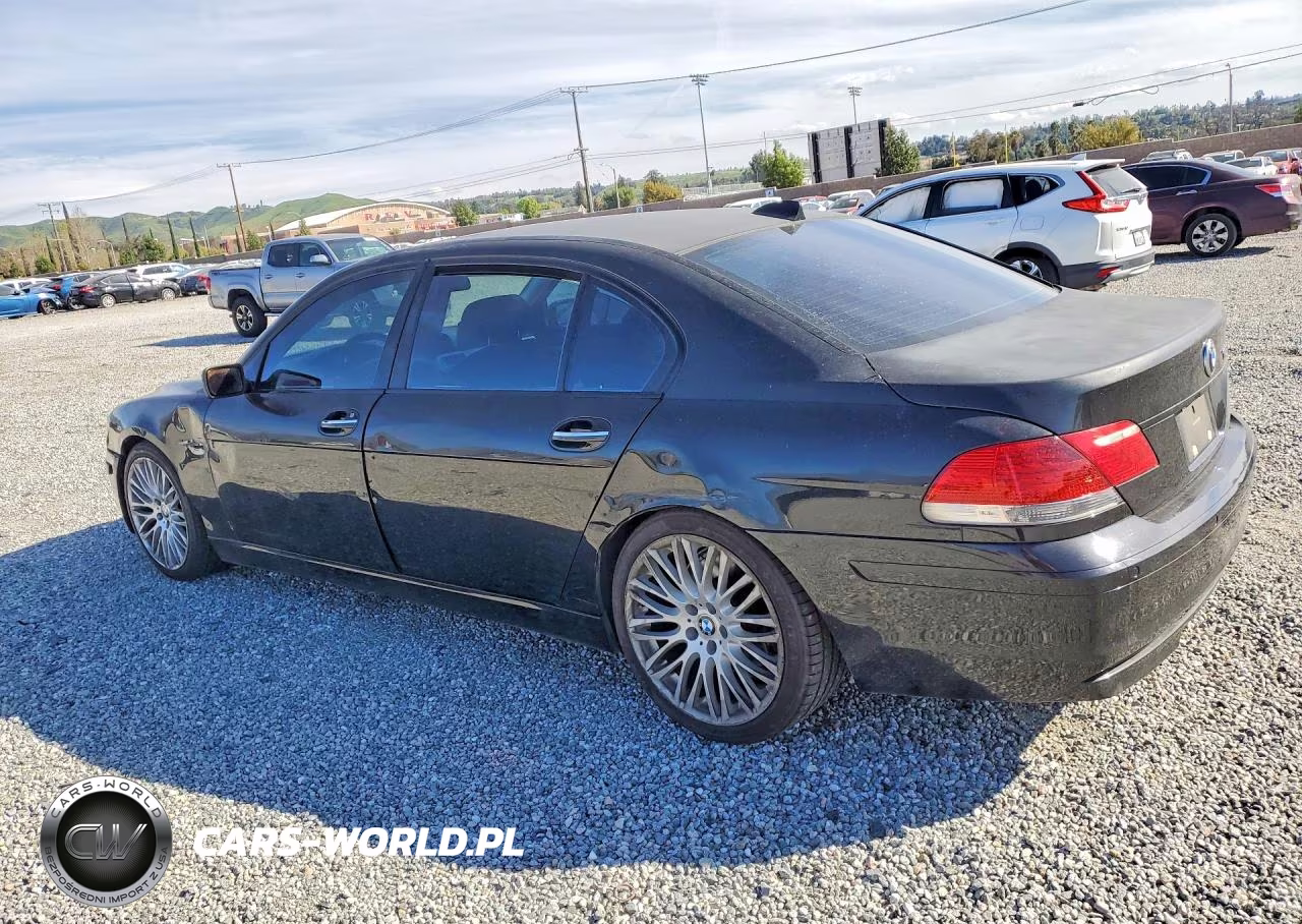 2008 BMW 750 Li VIN:WBAHN83558DT84837 - 2