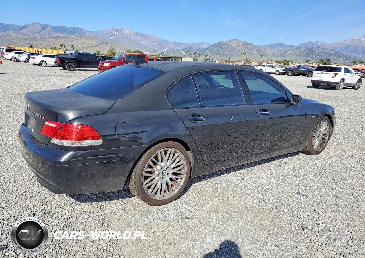 2008 BMW 750 Li VIN:WBAHN83558DT84837 - 3
