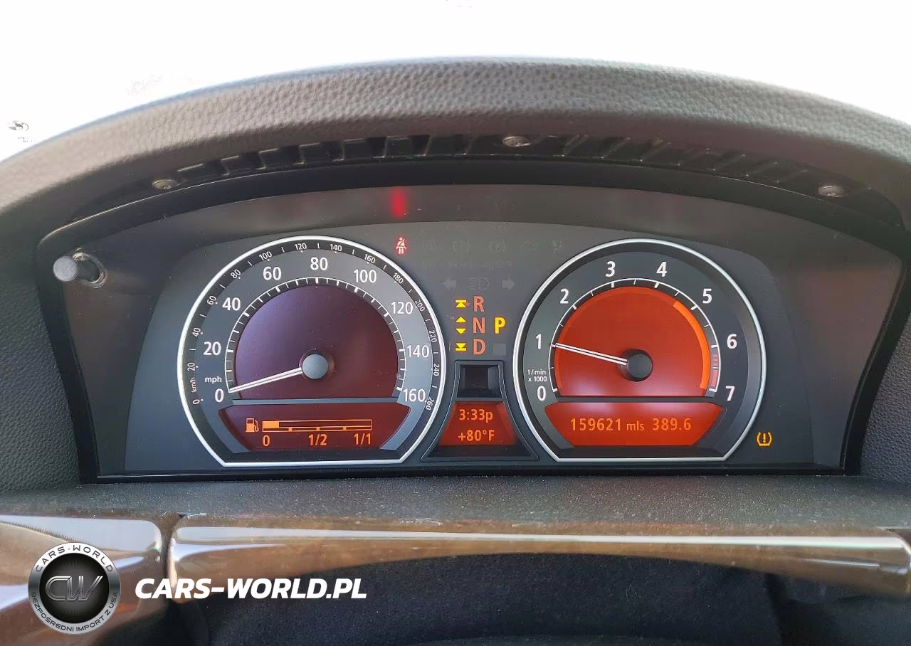 2008 BMW 750 Li VIN:WBAHN83558DT84837 - 9