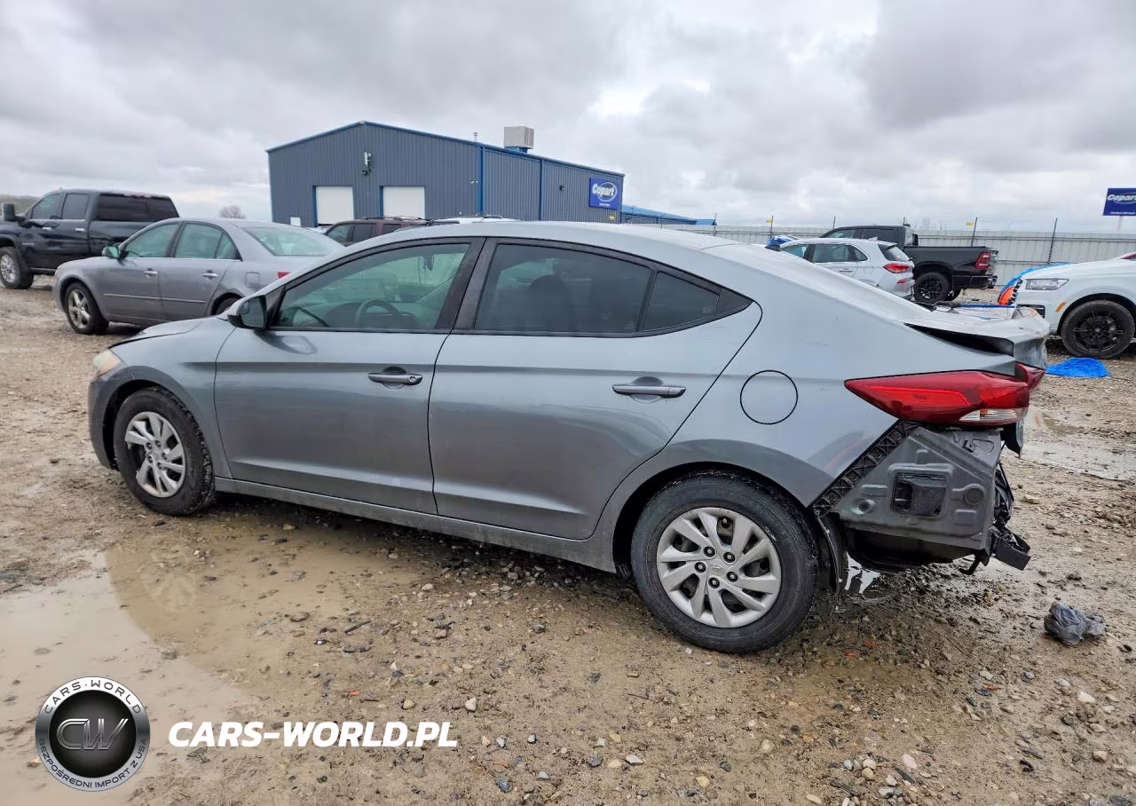 2018 Hyundai Elantra Se VIN:KMHD74LF3JU556104 - 2