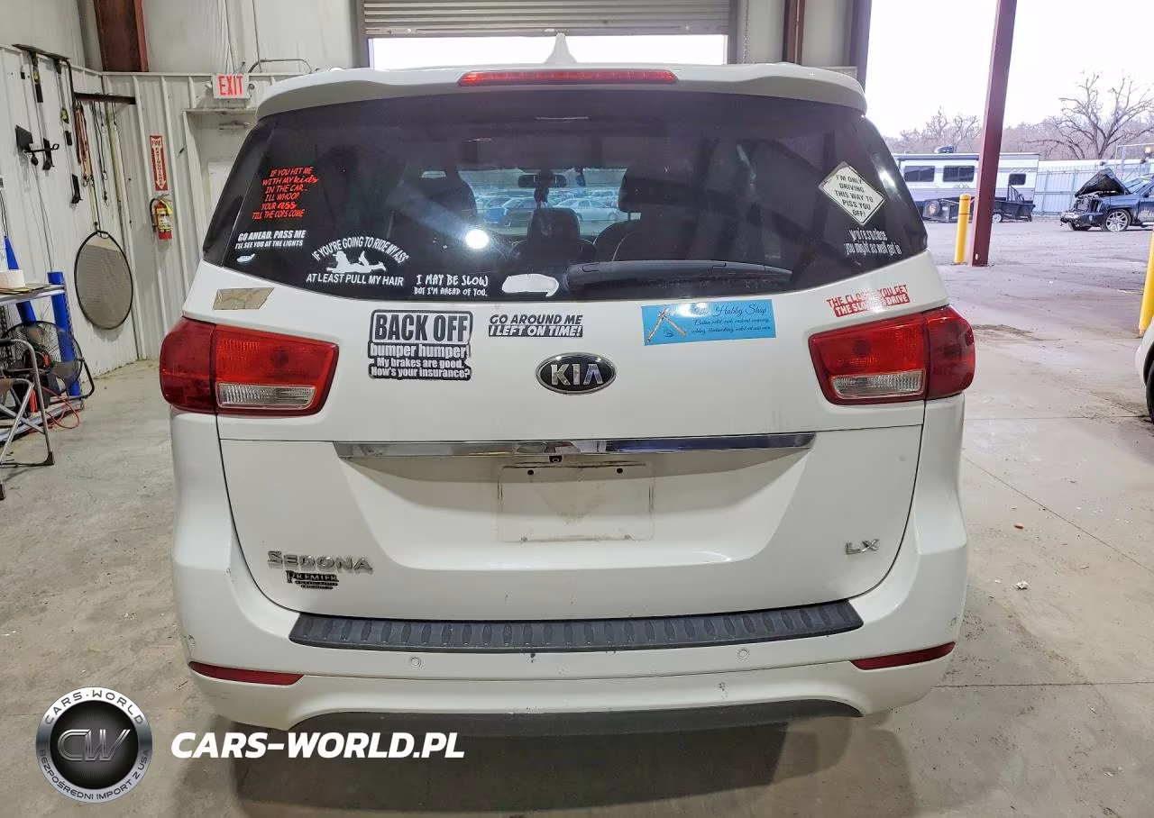 2017 Kia Sedona Lx VIN:KNDMB5C16H6250753 - 6
