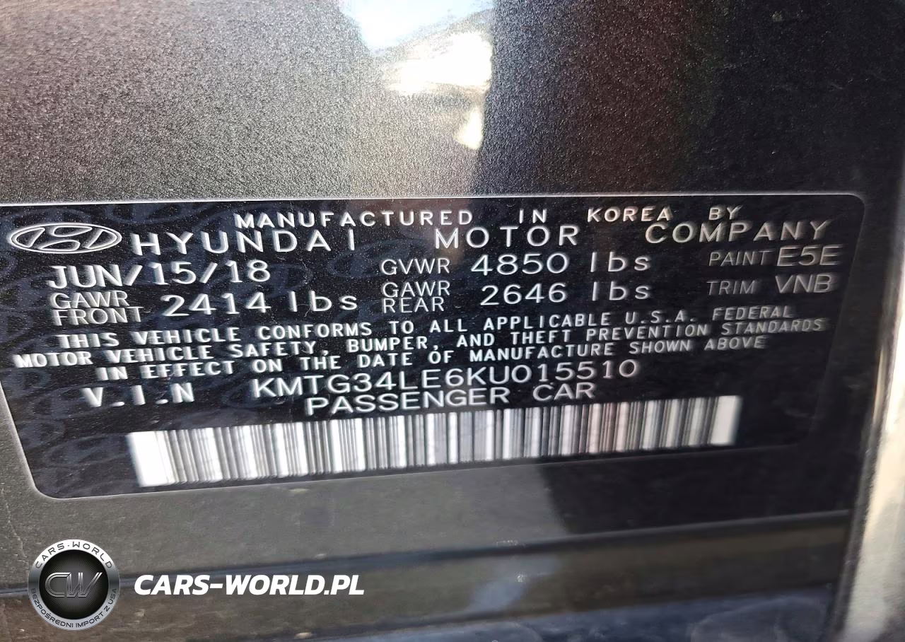 2019 Genesis G70 3.3T Advanced VIN:KMTG34LE6KU015510 - 12