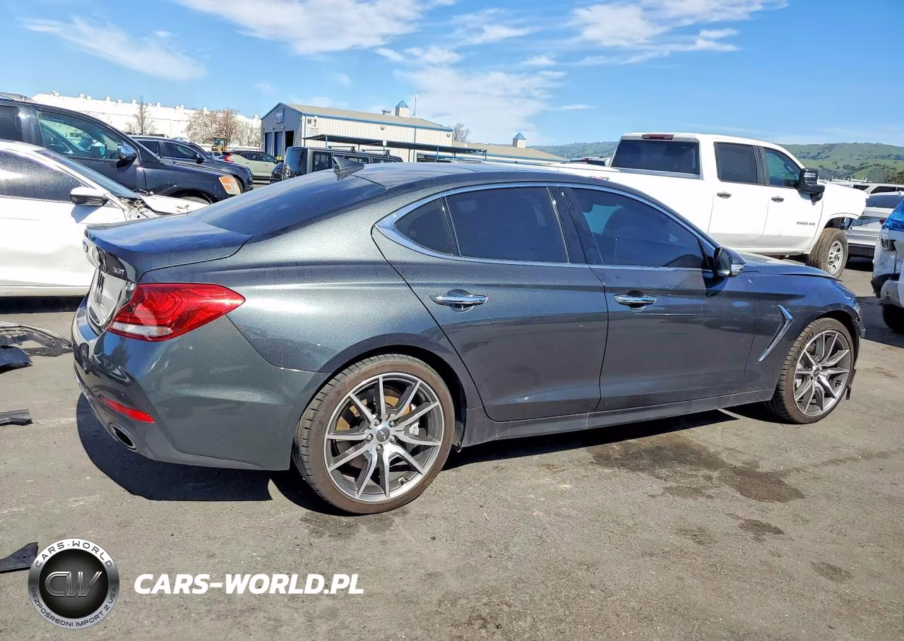 2019 Genesis G70 3.3T Advanced VIN:KMTG34LE6KU015510 - 3