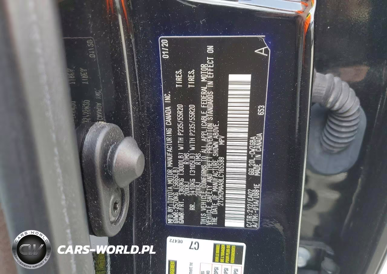 2020 Lexus Rx 350 Base VIN:2T2HZMAA9LC165588 - 14