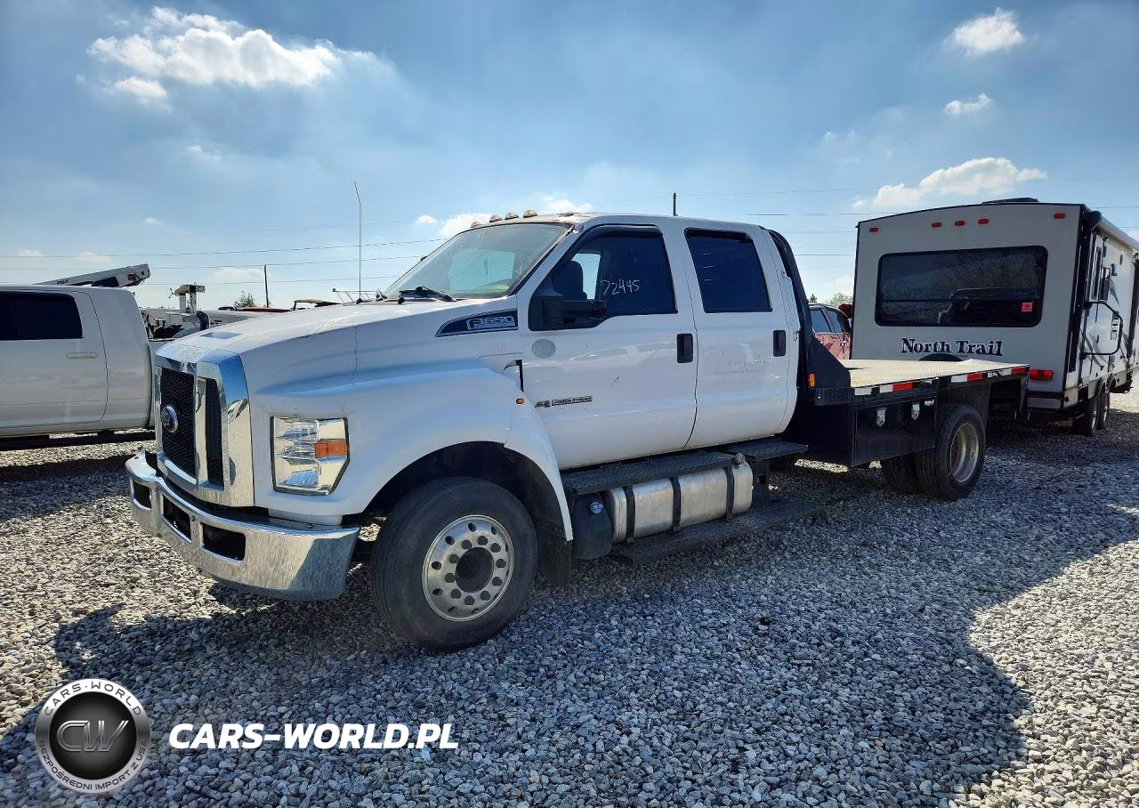 2019 Ford F650 Super Duty Flatbed Truck