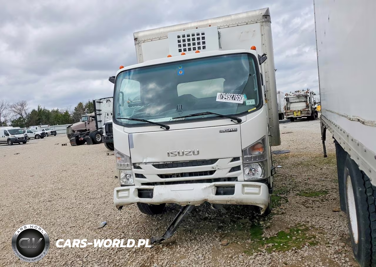 2019 Isuzu Npr Hd Box Truck