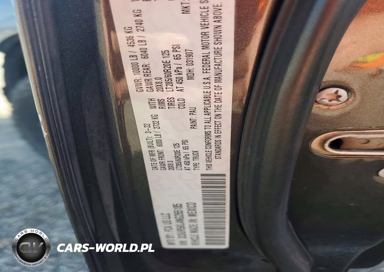 2022 Ram 2500 Laramie Flatbed Truck VIN:3C6UR5KL4NG265185 - 13