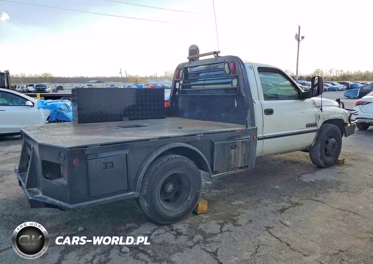 1996 Dodge Ram 2500 Flatbed Truck VIN:1B7KC26C6TJ106853 - 3