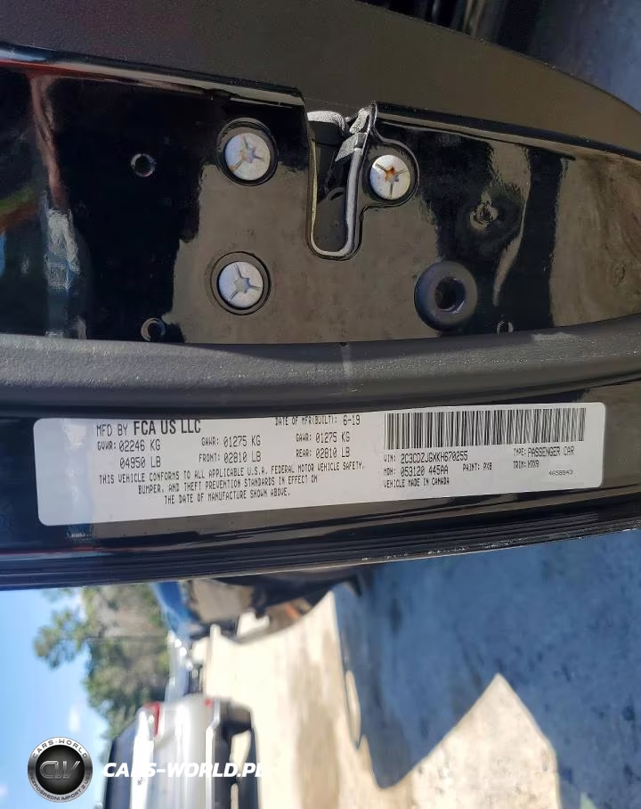 2019 Dodge Challenger Gt VIN:2C3CDZJGXKH670255 - 13