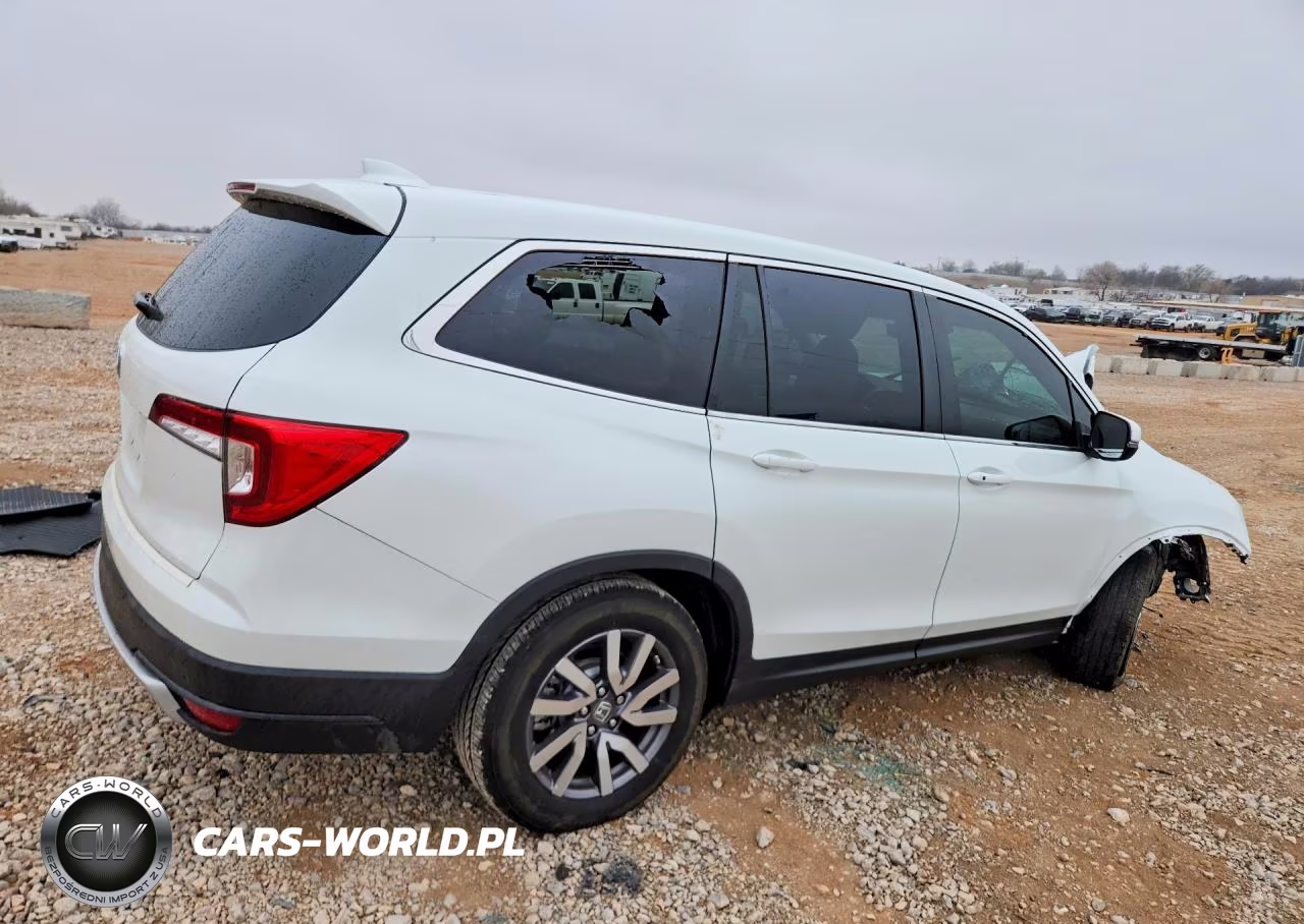2022 Honda Pilot Exl VIN:5FNYF5H50NB012107 - 3