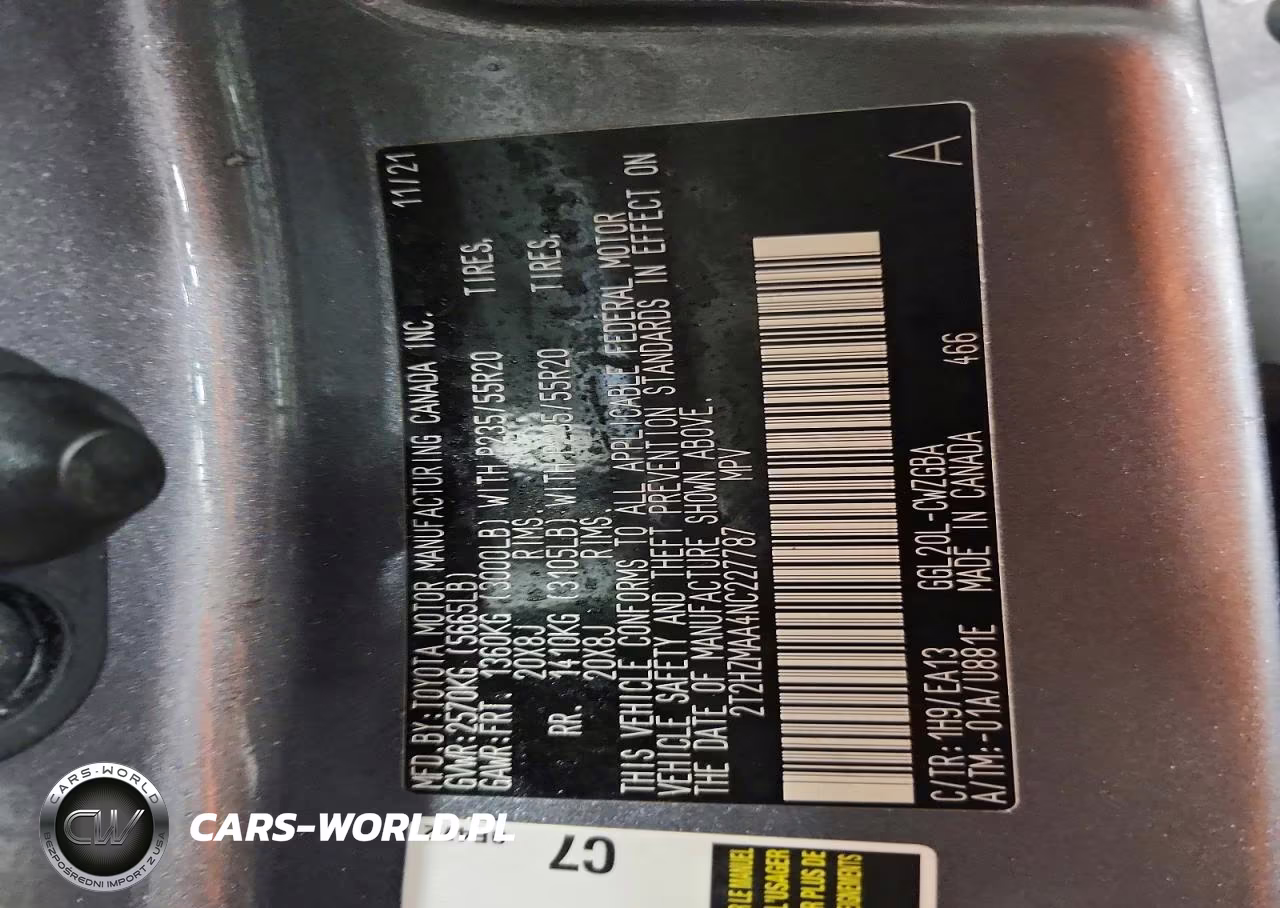 2022 Lexus Rx 350 Base VIN:2T2HZMAA4NC227787 - 14