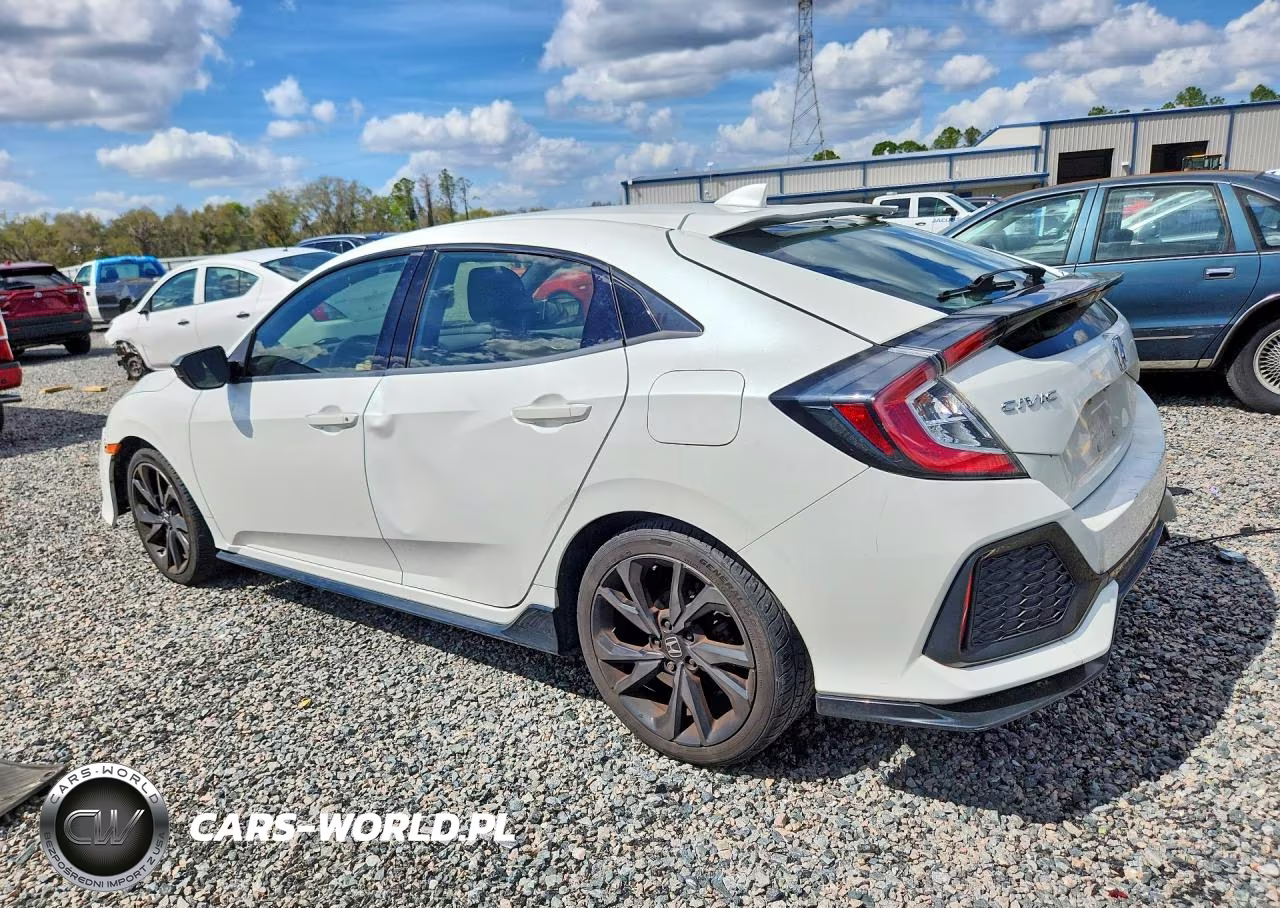 2018 Honda Civic Sport VIN:SHHFK7G4XJU204537 - 2