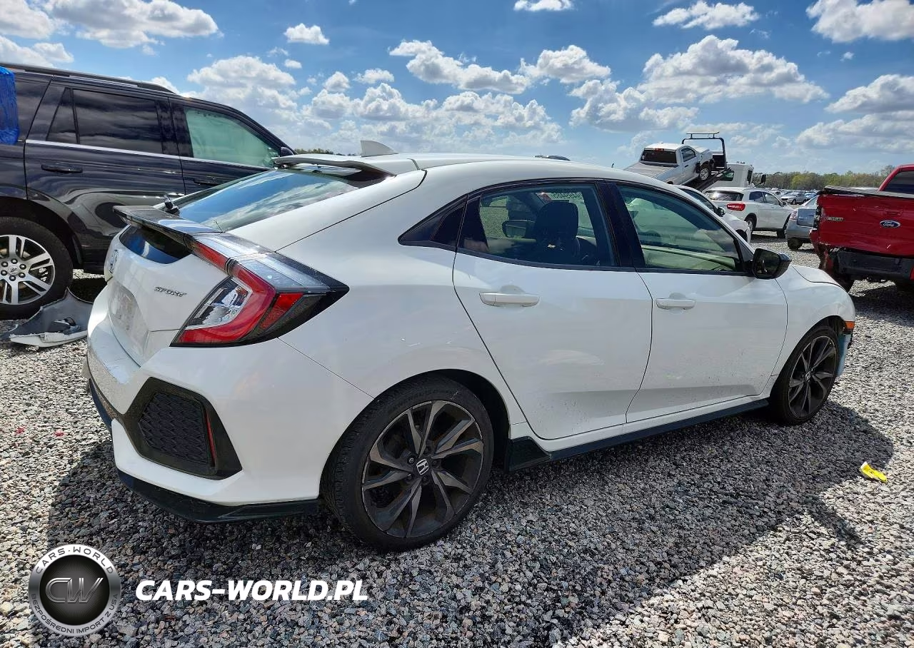 2018 Honda Civic Sport VIN:SHHFK7G4XJU204537 - 3