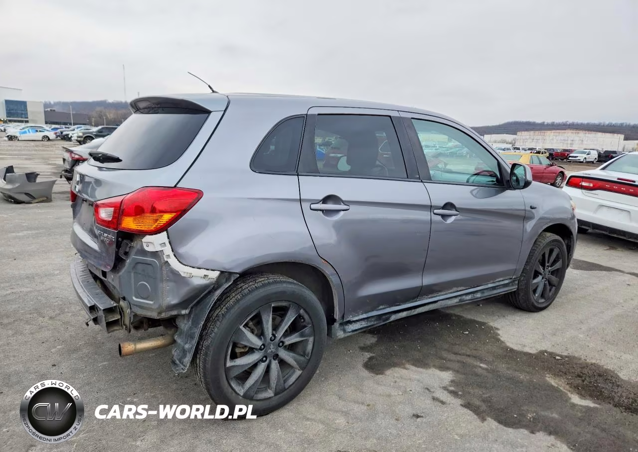 2014 Mitsubishi Outlander Sport Es VIN:4A4AP3AU1EE014527 - 3