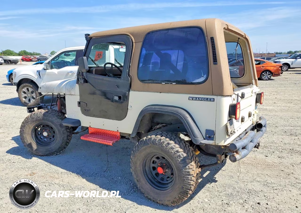 1987 Jeep Wrangler VIN:2BCCL81J4HB510308 - 2