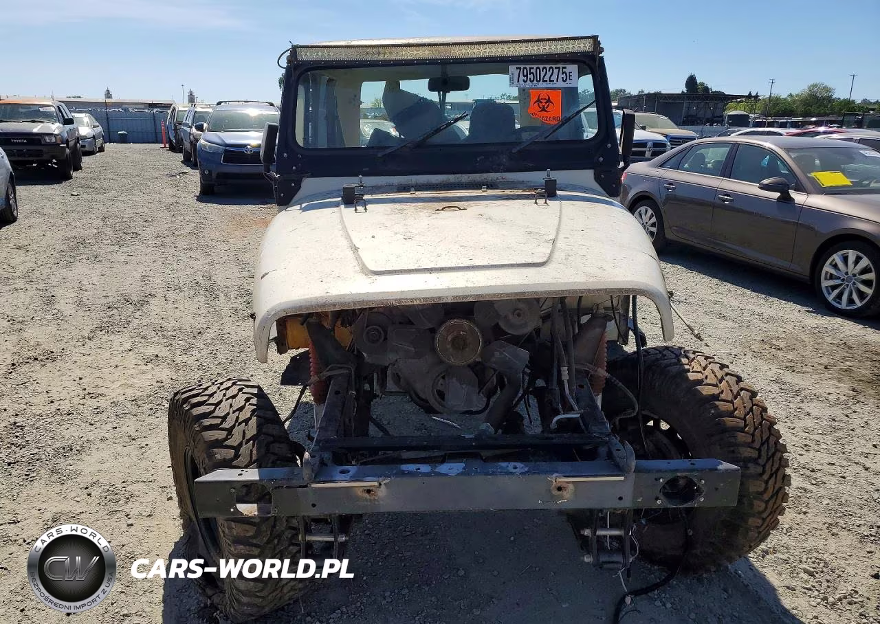 1987 Jeep Wrangler VIN:2BCCL81J4HB510308 - 5