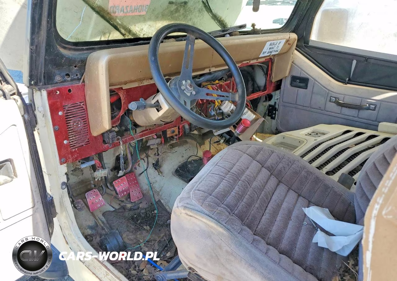 1987 Jeep Wrangler VIN:2BCCL81J4HB510308 - 8