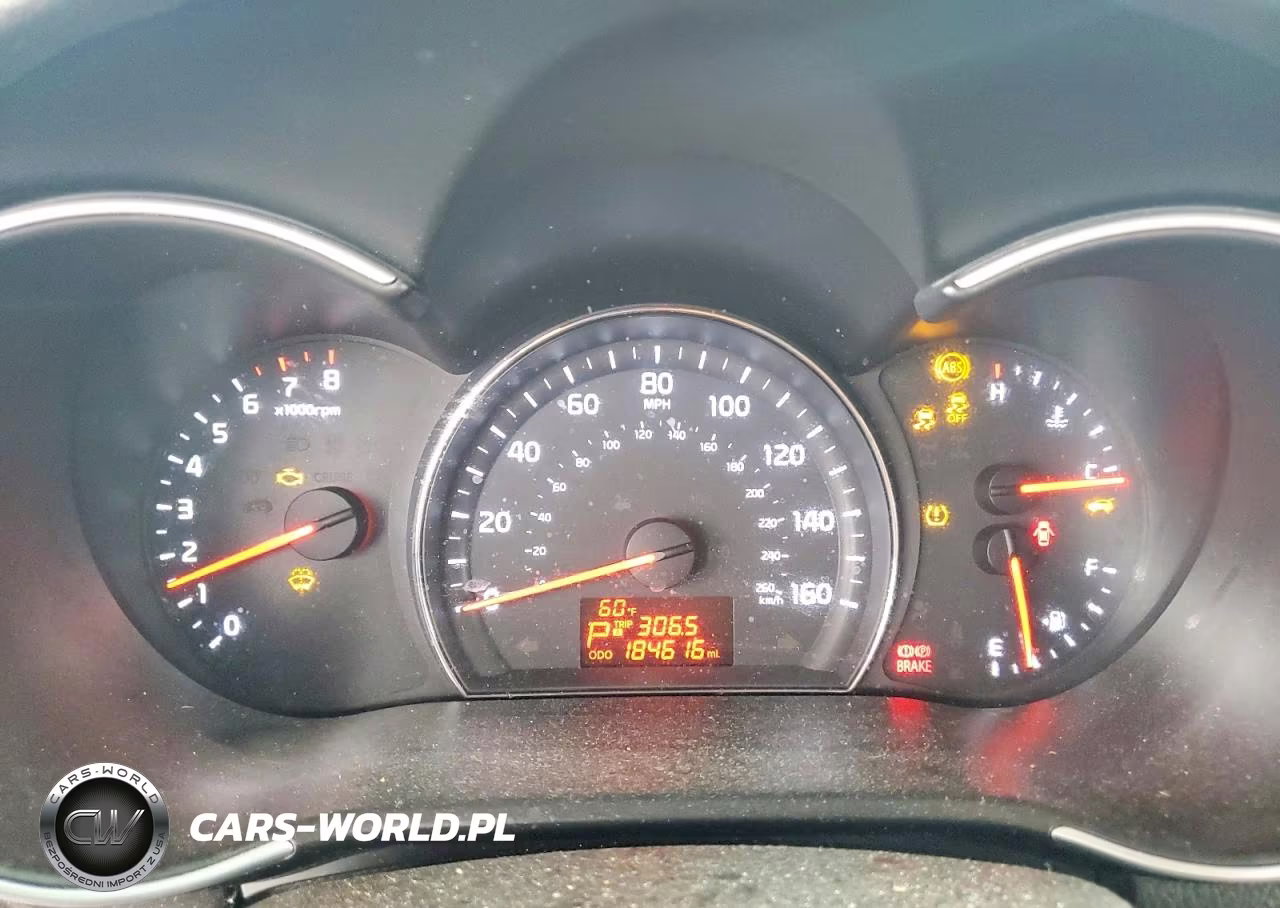2014 Kia Sorento Lx VIN:5XYKT3A65EG530891 - 9