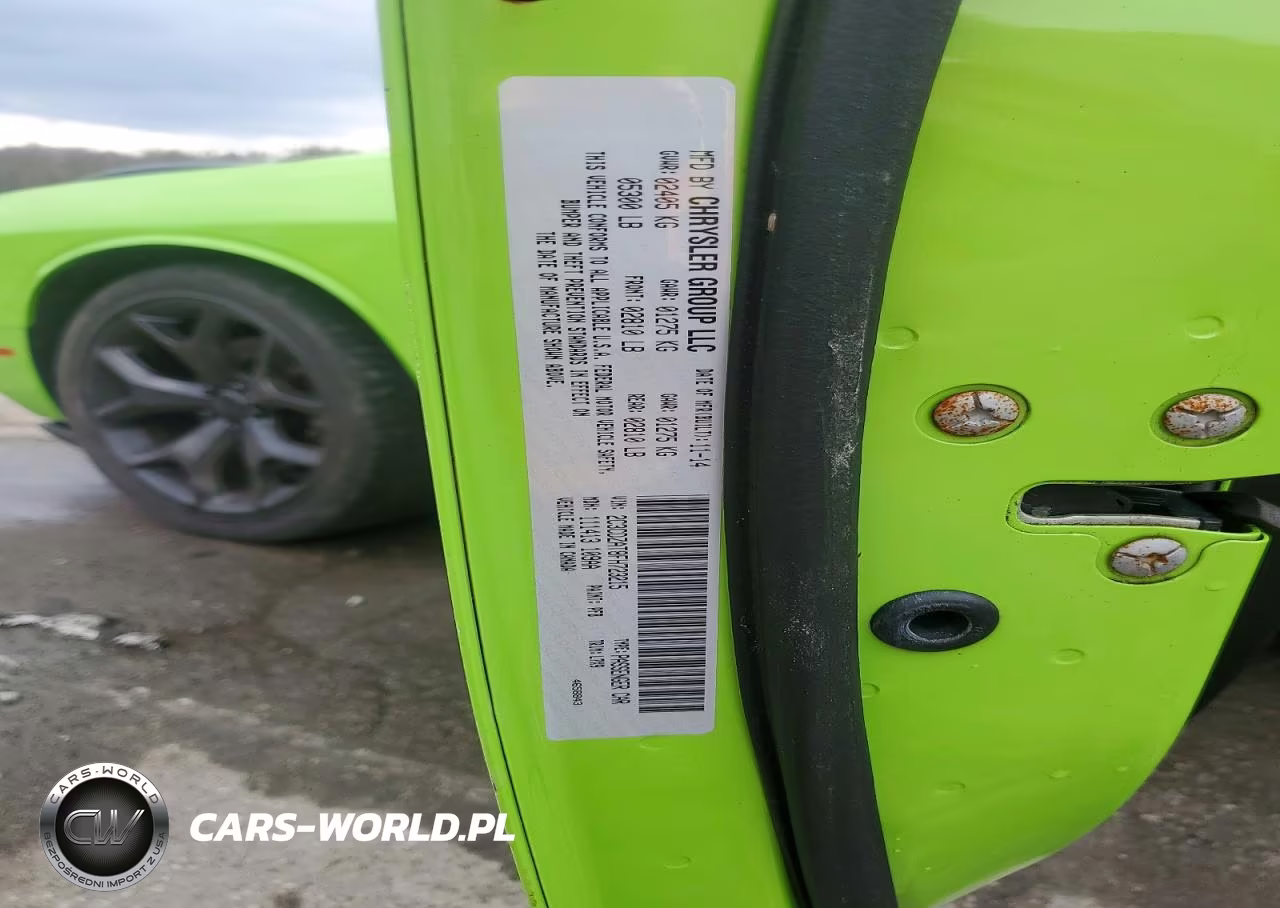 2015 Dodge Challenger Sxt VIN:2C3CDZAT8FH723215 - 12