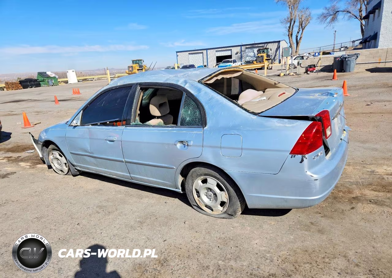 2003 Honda Civic Hybrid VIN:JHMES96633S023652 - 2