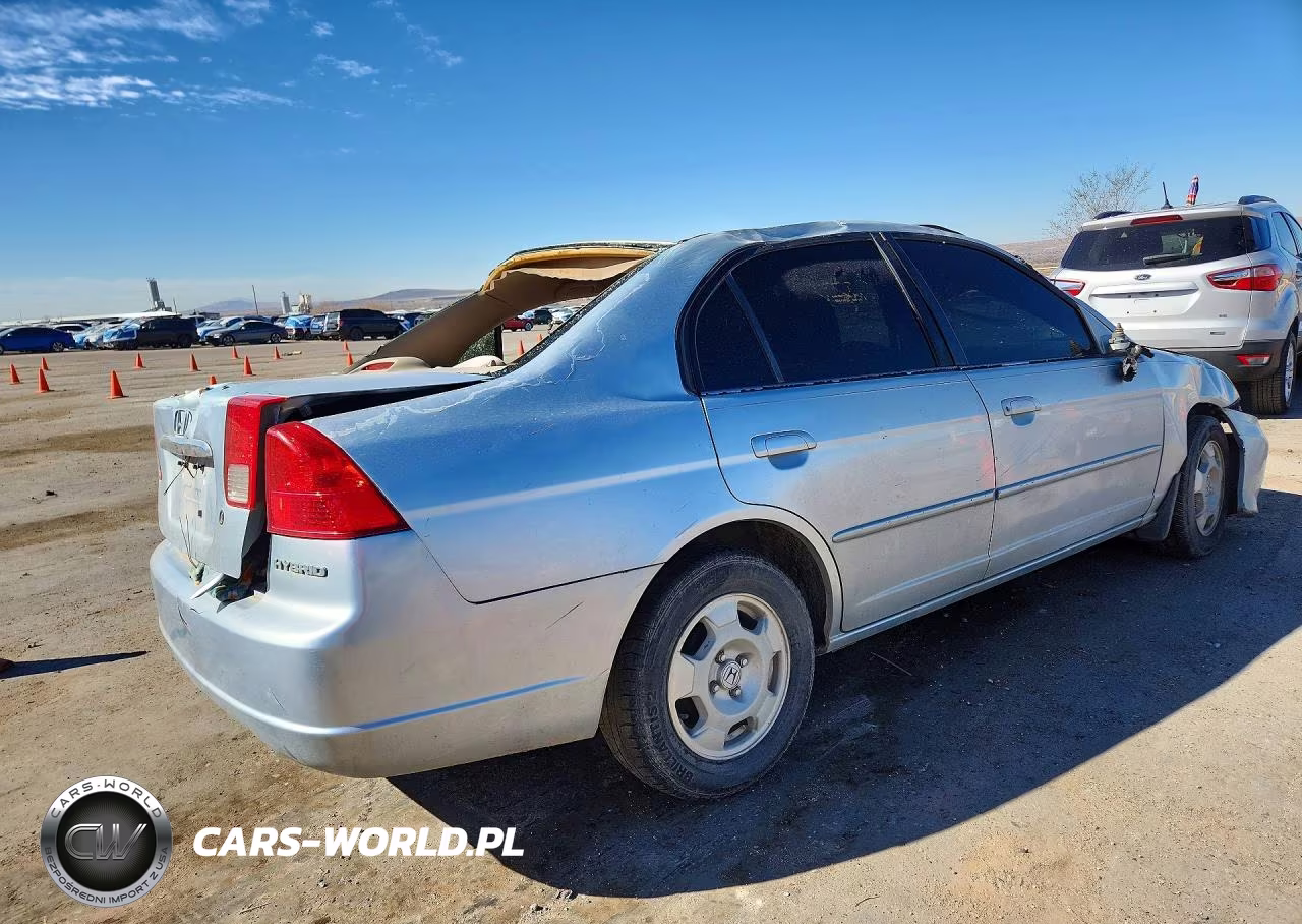2003 Honda Civic Hybrid VIN:JHMES96633S023652 - 3