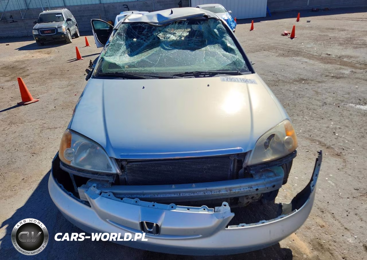 2003 Honda Civic Hybrid VIN:JHMES96633S023652 - 5