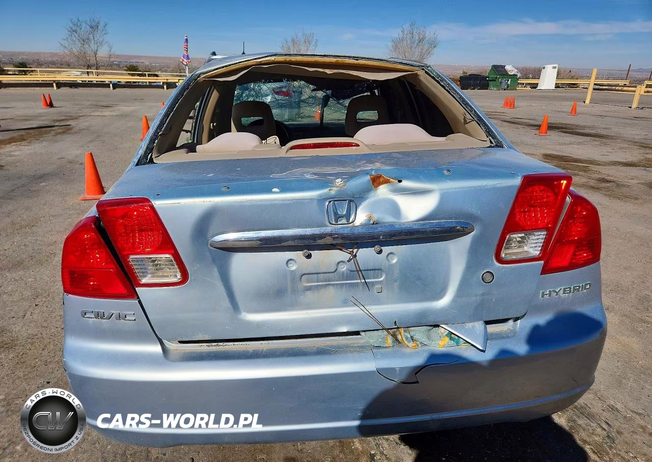 2003 Honda Civic Hybrid VIN:JHMES96633S023652 - 6
