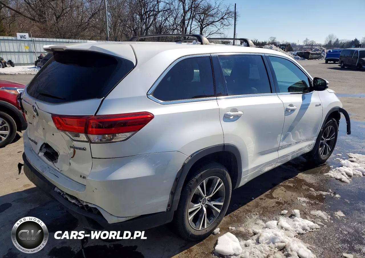 2017 Toyota Highlander Hybrid VIN:5TDBGRFH7HS028652 - 3