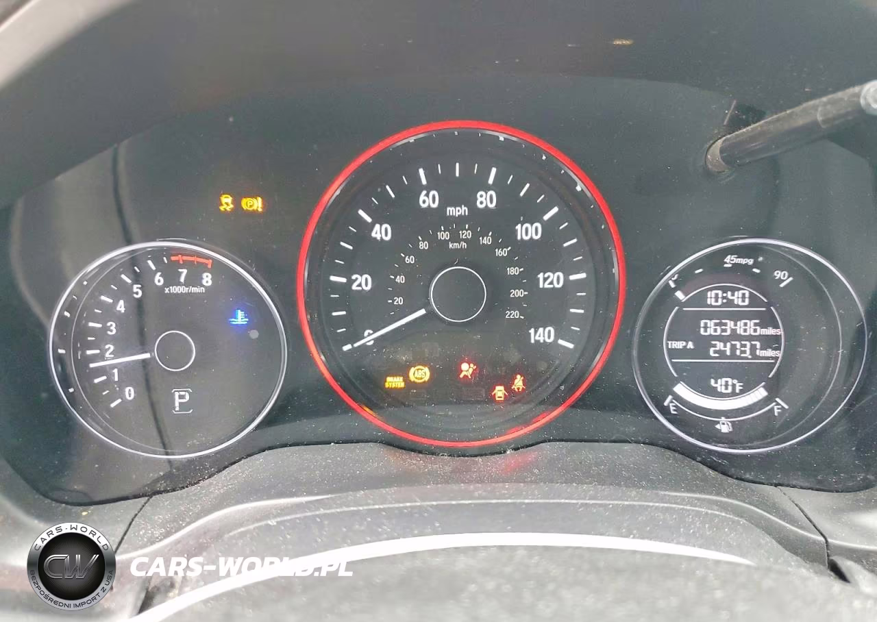 2022 Honda Hr-V Sport VIN:3CZRU6H1XNM769518 - 9