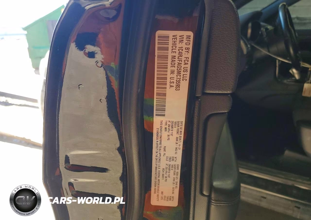 2021 Jeep Grand Cherokee Laredo VIN:1C4RJFAG5MC735953 - 13