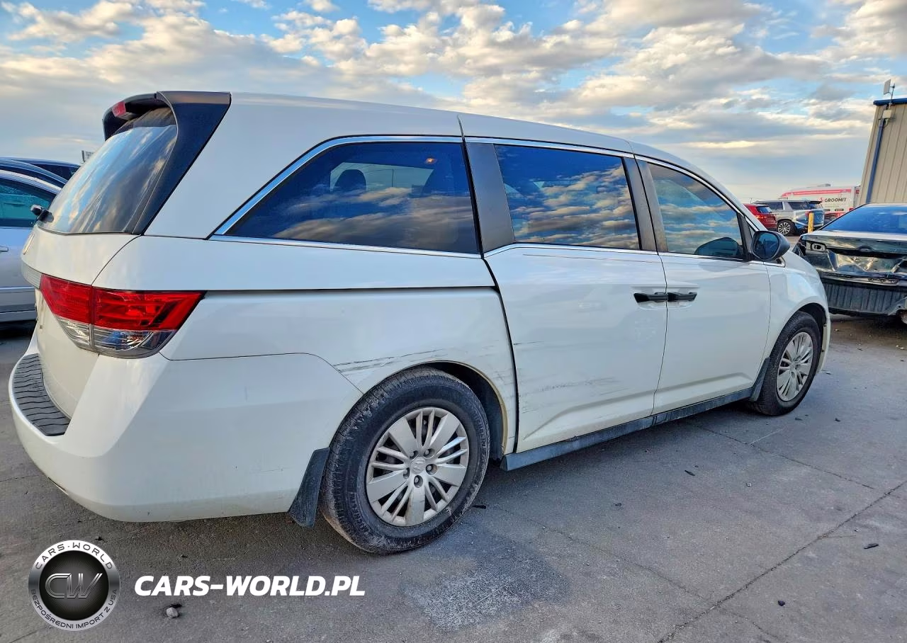 2014 Honda Odyssey Lx VIN:5FNRL5H21EB119475 - 3
