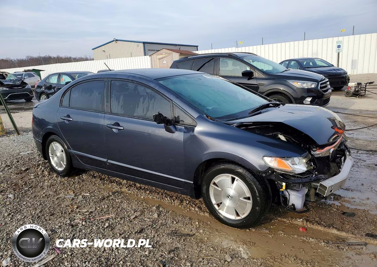 2007 Honda Civic Hybrid VIN:JHMFA36247S015096 - 4