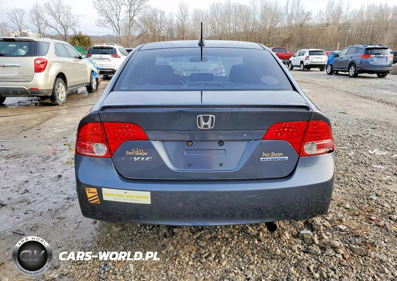 2007 Honda Civic Hybrid VIN:JHMFA36247S015096 - 6