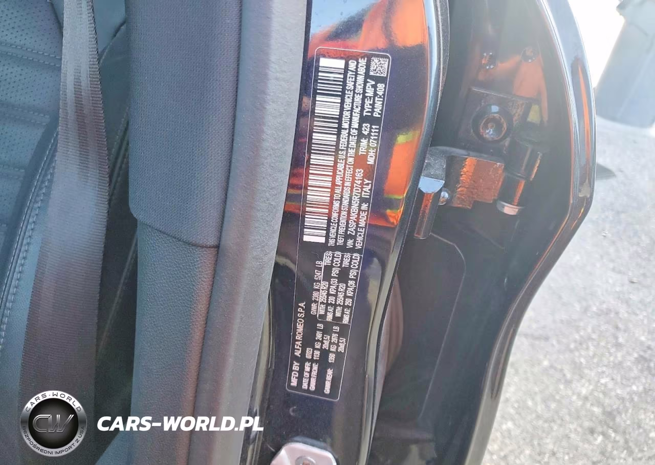 2024 Alfa Romeo Stelvio Ti VIN:ZASPAKBN5R7D74163 - 13