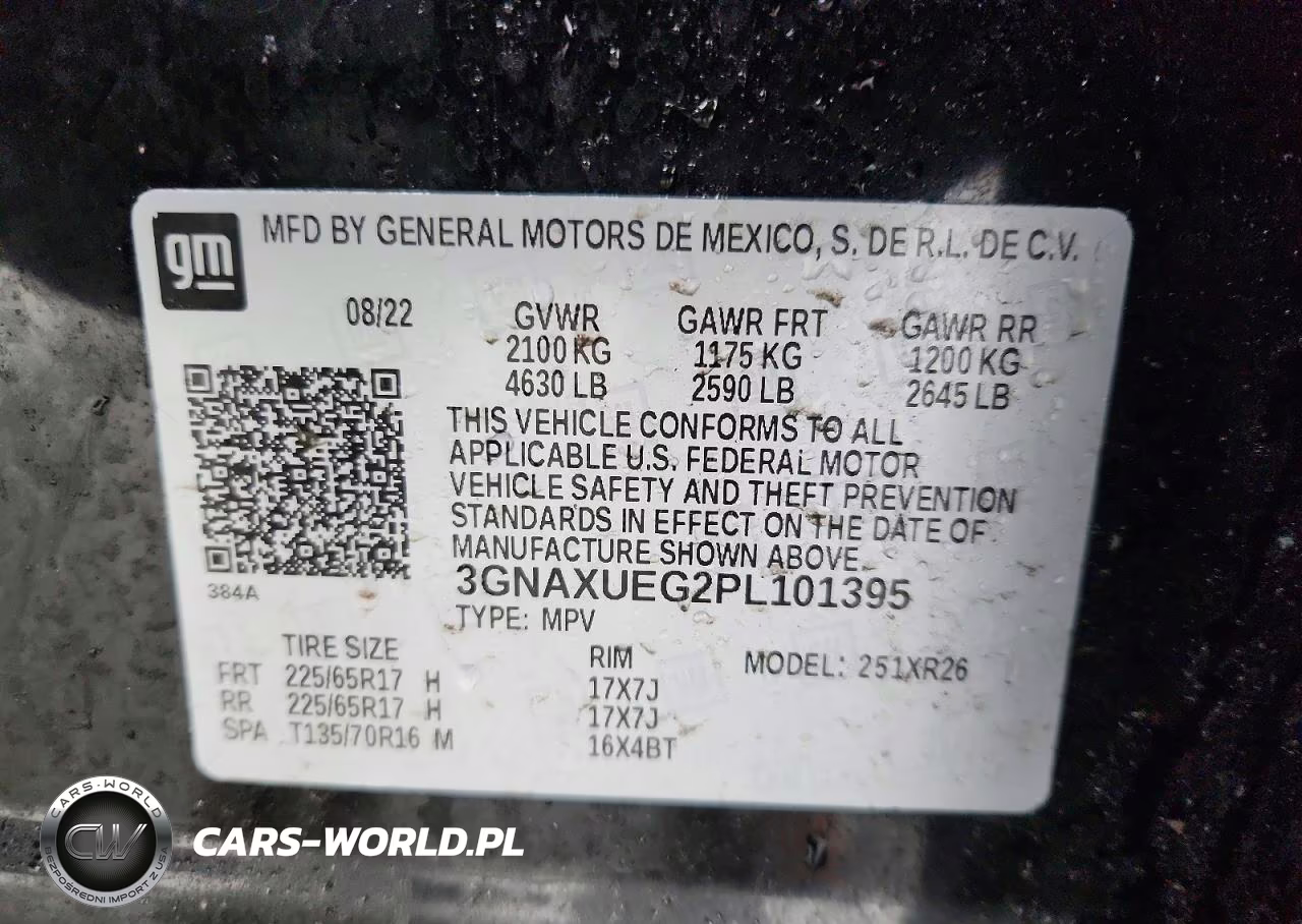 2023 Chevrolet Equinox Lt VIN:3GNAXUEG2PL101395 - 14