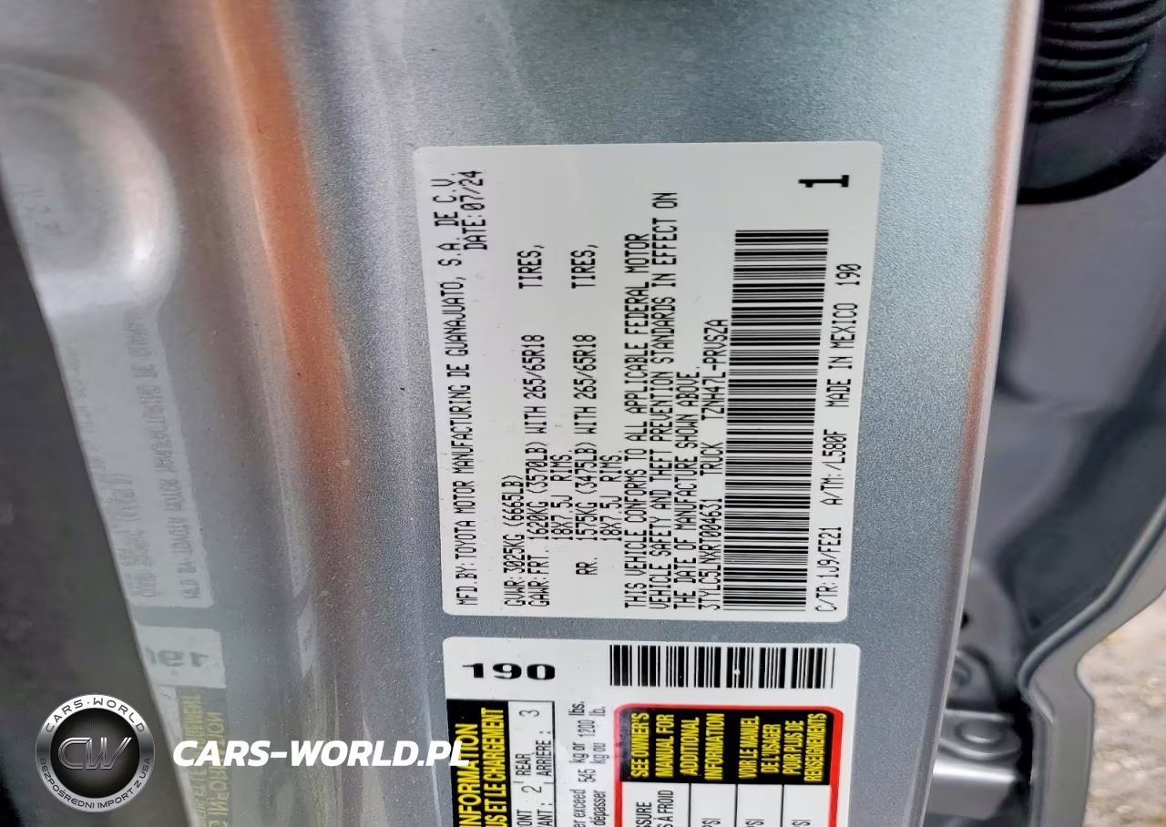 2024 Toyota Tacoma Trd Sport Hv VIN:3TYLC5LNXRT004631 - 12