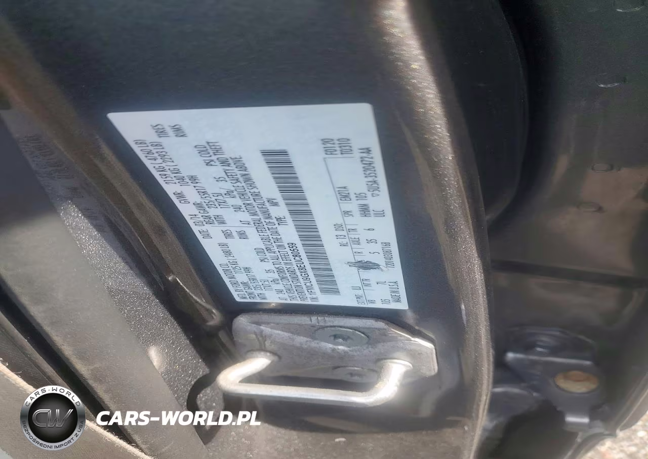 2014 Ford Escape Se VIN:1FMCU9GX8EUC80559 - 13