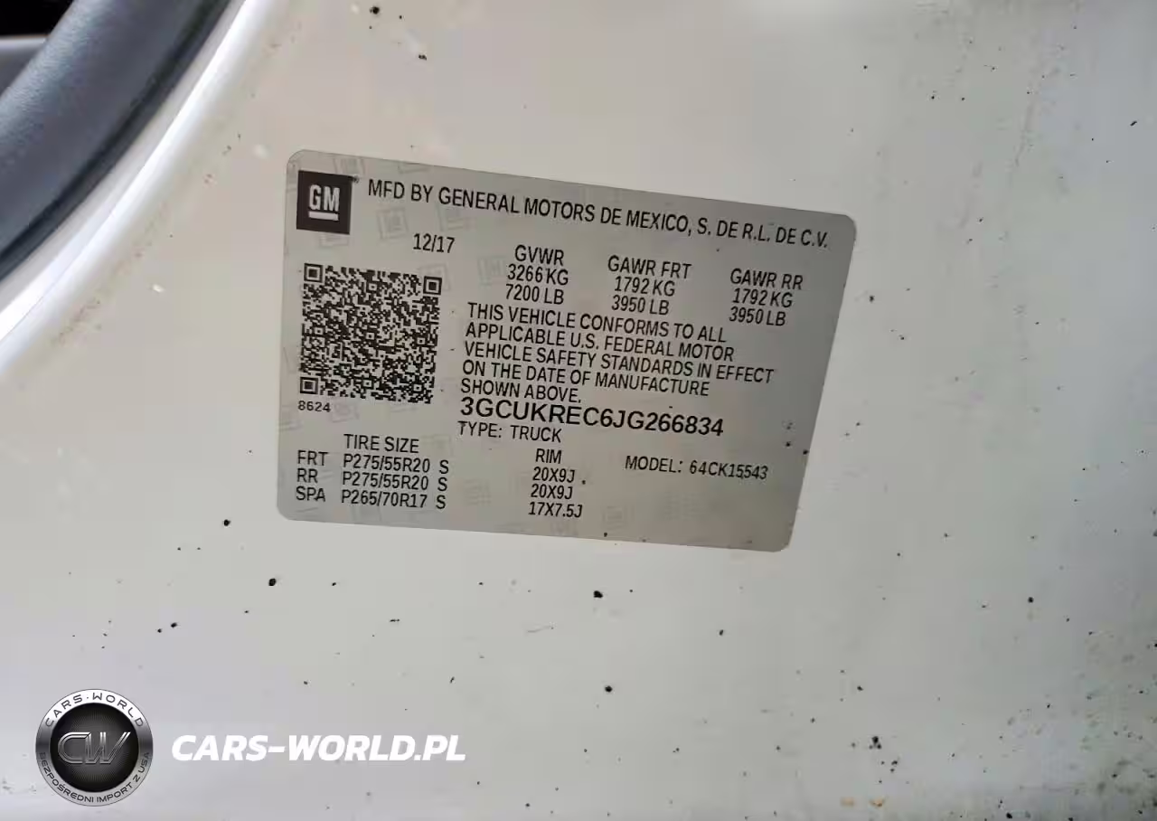 2018 Chevrolet Silverado K1500 Lt VIN:3GCUKREC6JG266834 - 12