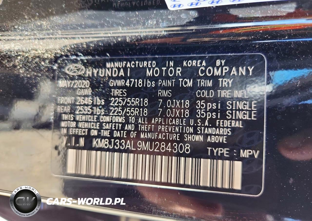 2021 Hyundai Tucson Limited VIN:KM8J33AL9MU284308 - 14