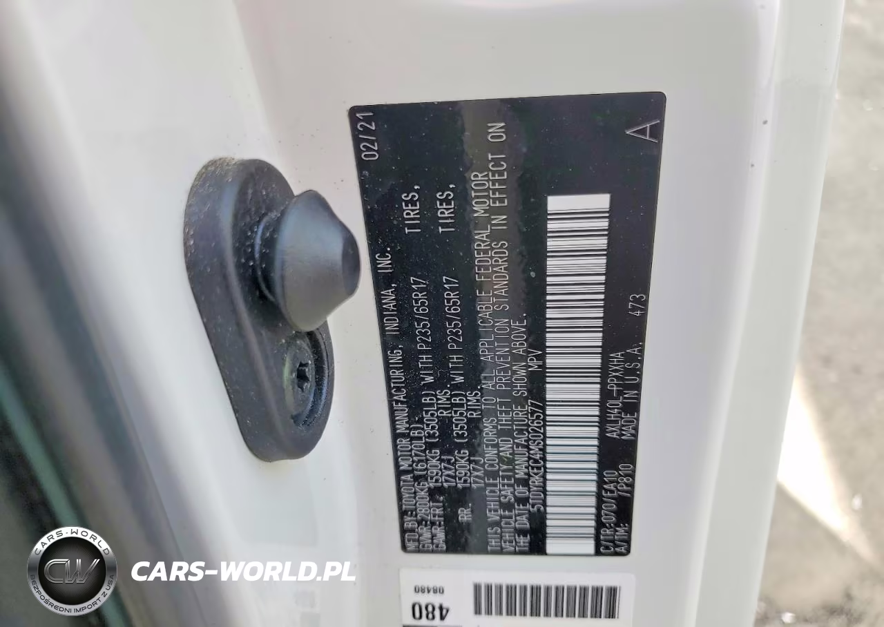2021 Toyota Sienna Xle 8-Passenger VIN:5TDYRKEC4MS026577 - 14