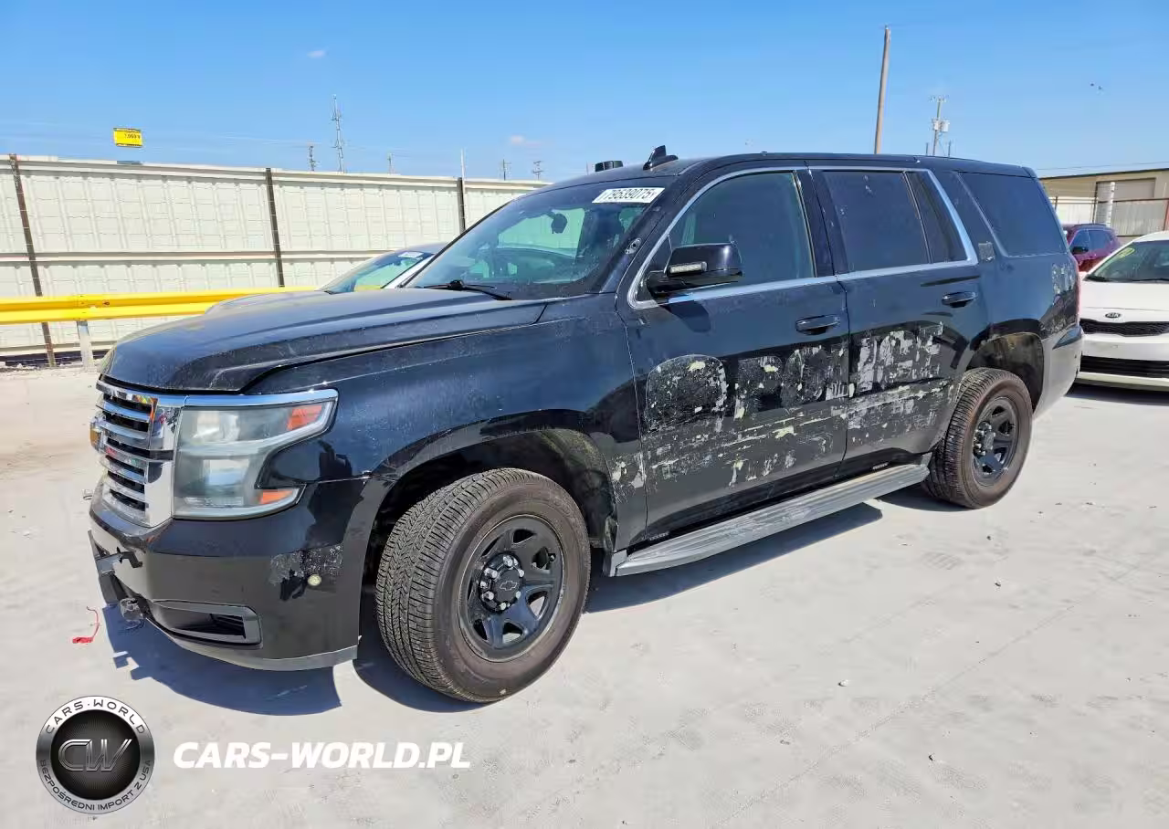 2020 Chevrolet Tahoe Police