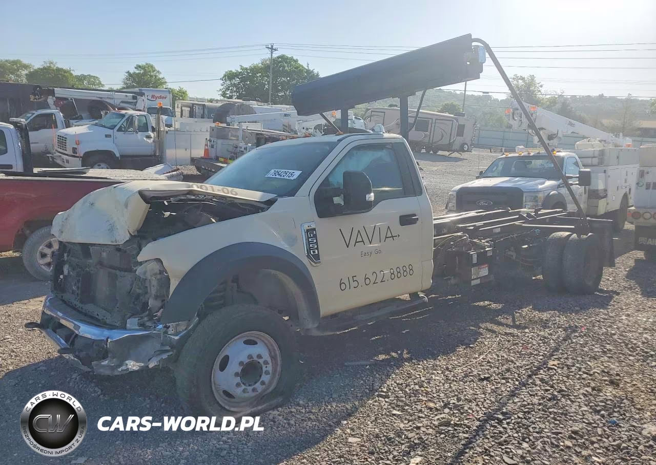 2019 Ford F550 Super Duty Roll-Off Container Truck