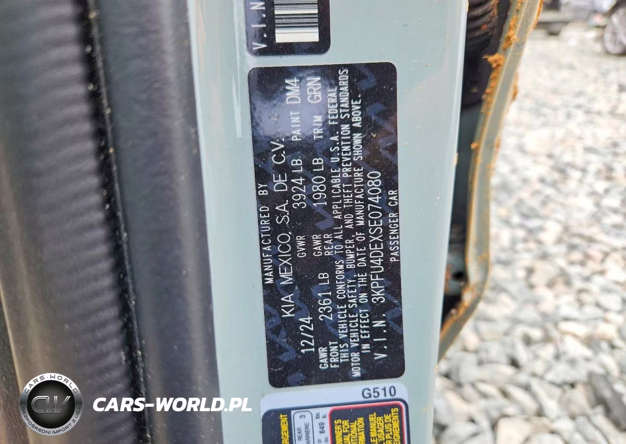2025 Kia K4 Ex VIN:3KPFU4DEXSE074080 - 12