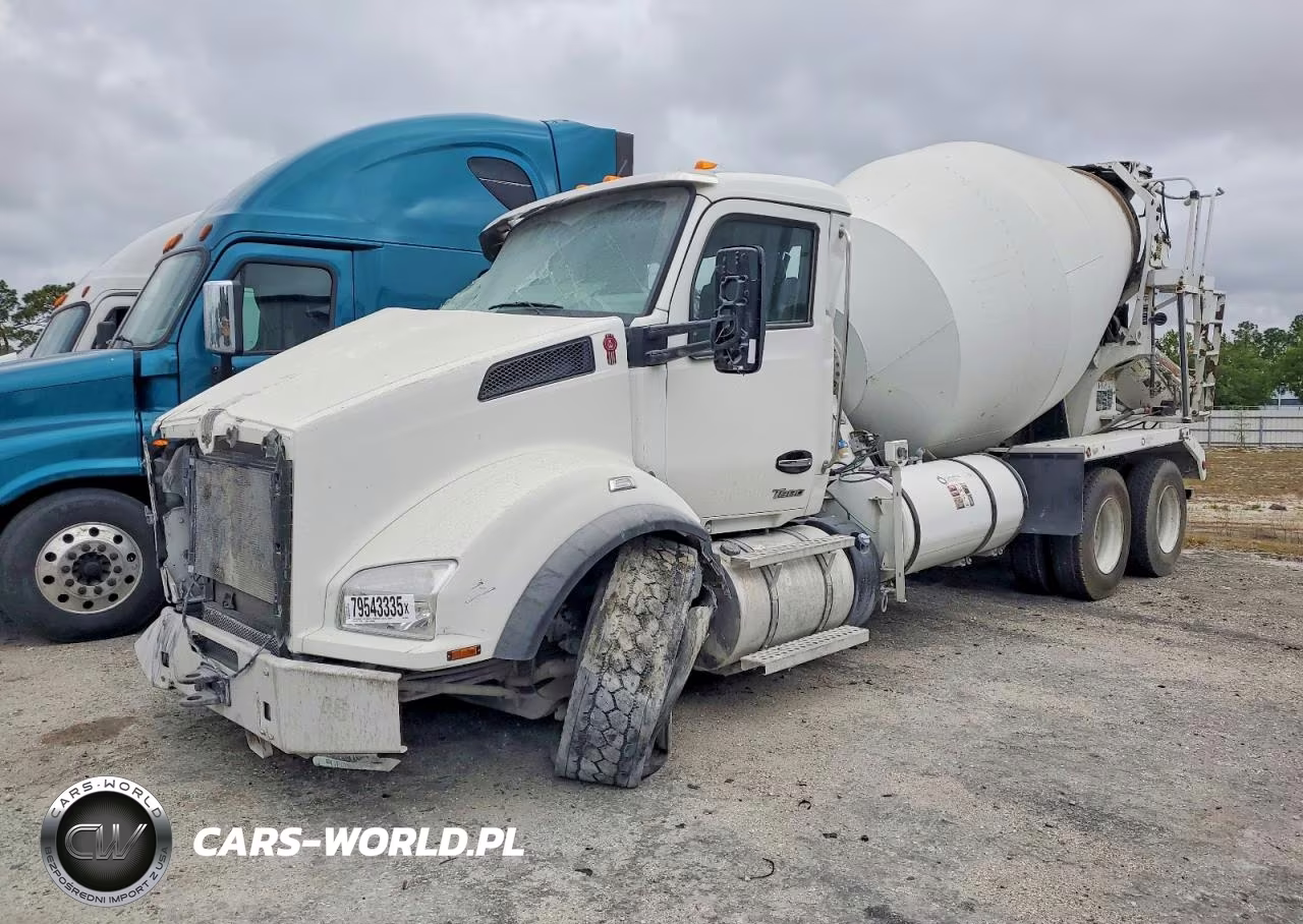 2024 Kenworth T880 Ready Mix Truck VIN:1NKZLK0X8RJ260076 - 2