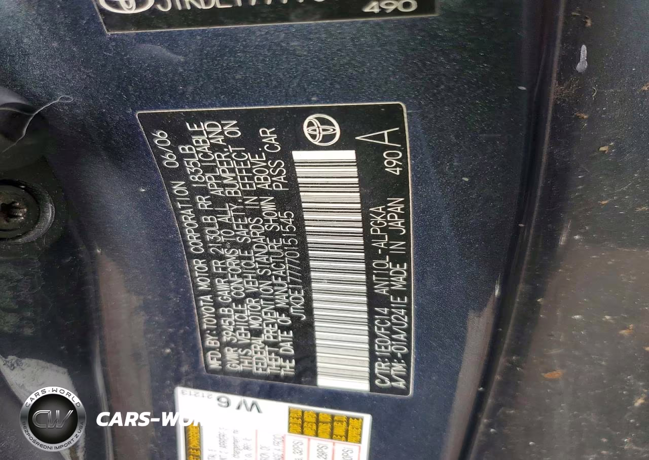 2007 Scion Tc Base VIN:JTKDE177770151545 - 12