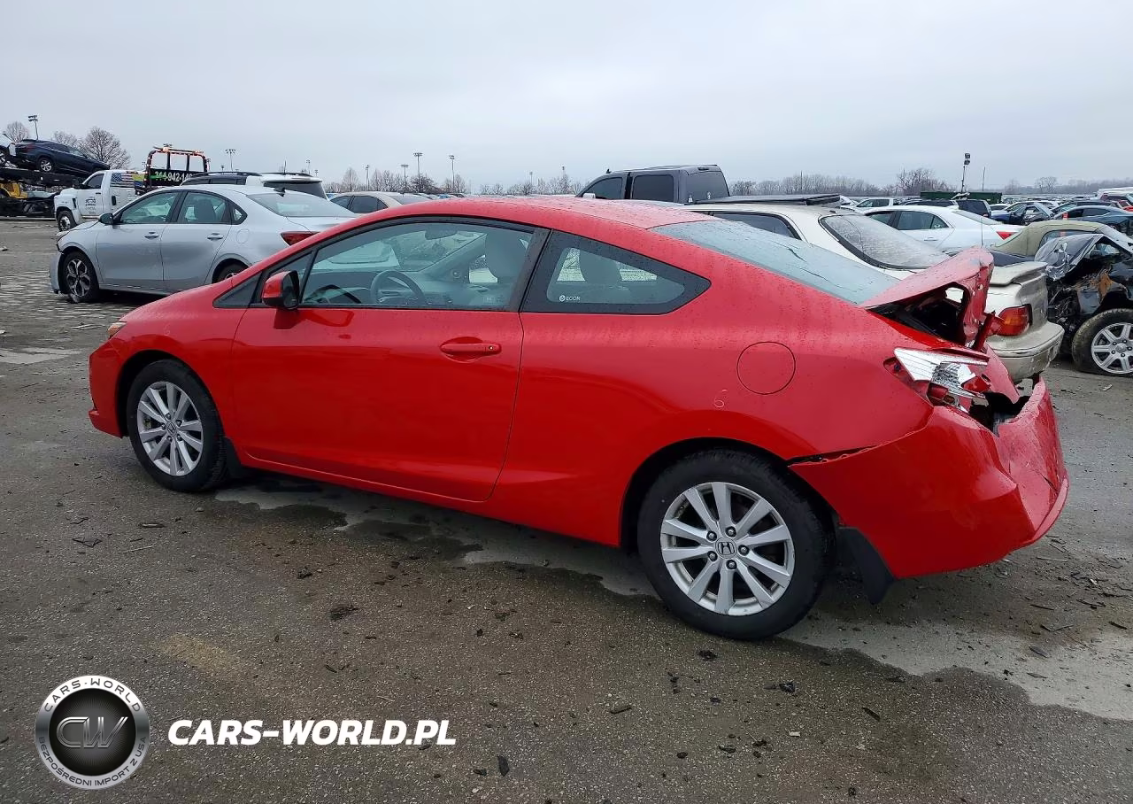 2012 Honda Civic Exl VIN:2HGFG3B10CH546652 - 2